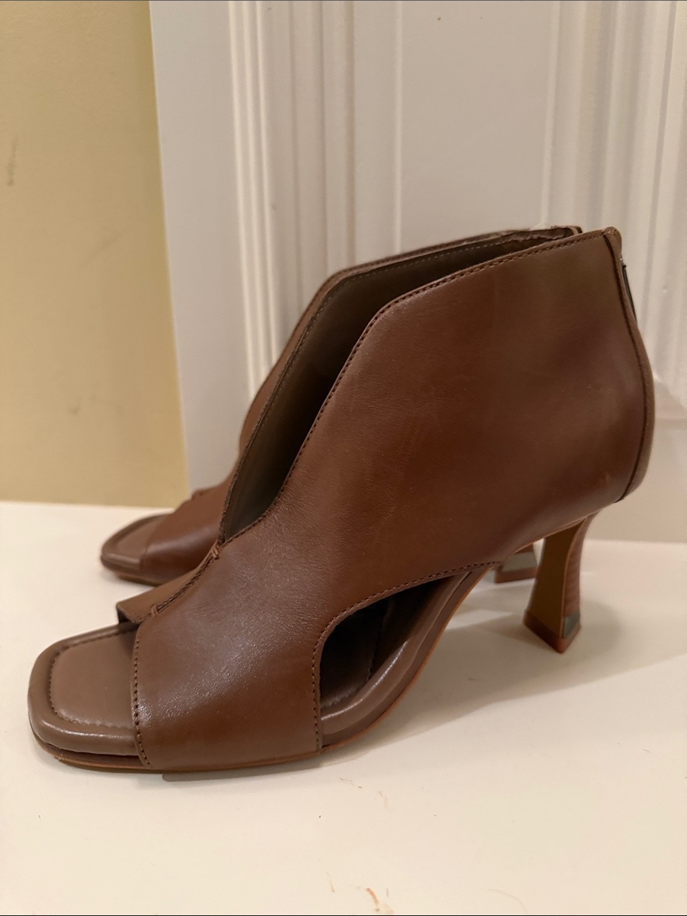 Vince Camuto leather ankle boots
